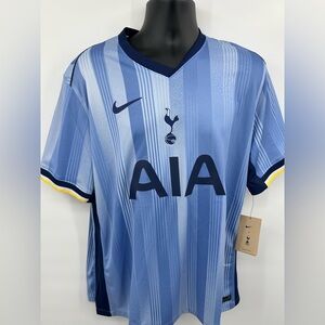 Nike Tottenham Hotspur FC Blue and Navy Striped Jersey Size Men’s XLarge
